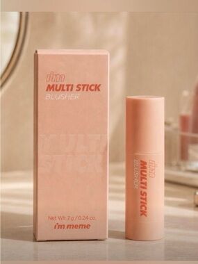 I'm Meme Multi Stick Blusher - Soft Peach Pink